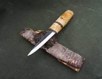 Image 12 of Wood carving knife, 80crv2 blade