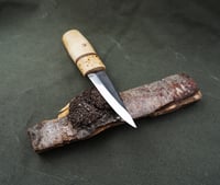 Image 15 of Wood carving knife, 80crv2 blade