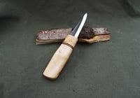 Image 17 of Wood carving knife, 80crv2 blade
