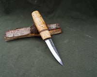 Image 12 of Wood carving knife, 26c3 carbon steel blade