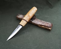 Image 16 of Wood carving knife, 26c3 carbon steel blade