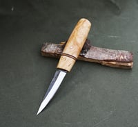Image 17 of Wood carving knife, 26c3 carbon steel blade