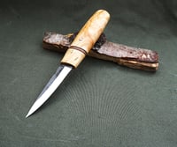 Image 20 of Wood carving knife, 26c3 carbon steel blade
