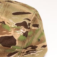 Image 5 of DOMEstics. AF Camo 5panel Hat (Green)