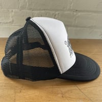 Image 5 of I DIG The BLACK LAGOON ROOM Flat Brim Trucker Hat