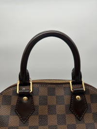 Image 12 of Louis Vuitton Alma BB Damier Ebene Canvas Bag