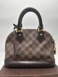 Image 1 of Louis Vuitton Alma BB Damier Ebene Canvas Bag