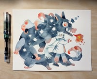 Pew Original Painting