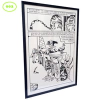 Image 2 of The Terror of the Moldy Shore | Framed Original Comic Pages 1 - 5