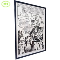 Image 4 of The Terror of the Moldy Shore | Framed Original Comic Pages 6 - 10