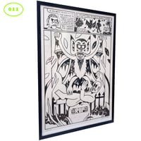 Image 1 of The Terror of the Moldy Shore | Framed Original Comic Pages 11 - 13