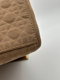 Image 18 of Christian Dior Lady Dior Beige Nylon Top Handle Bag