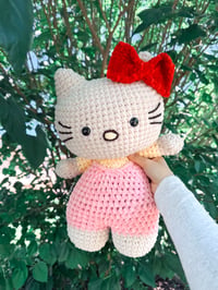 Image 1 of Crochet Hello Kitty 