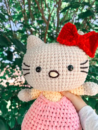 Image 2 of Crochet Hello Kitty 