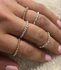 Image 2 of Beaded stretch rings 