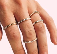 Image 5 of Beaded stretch rings 
