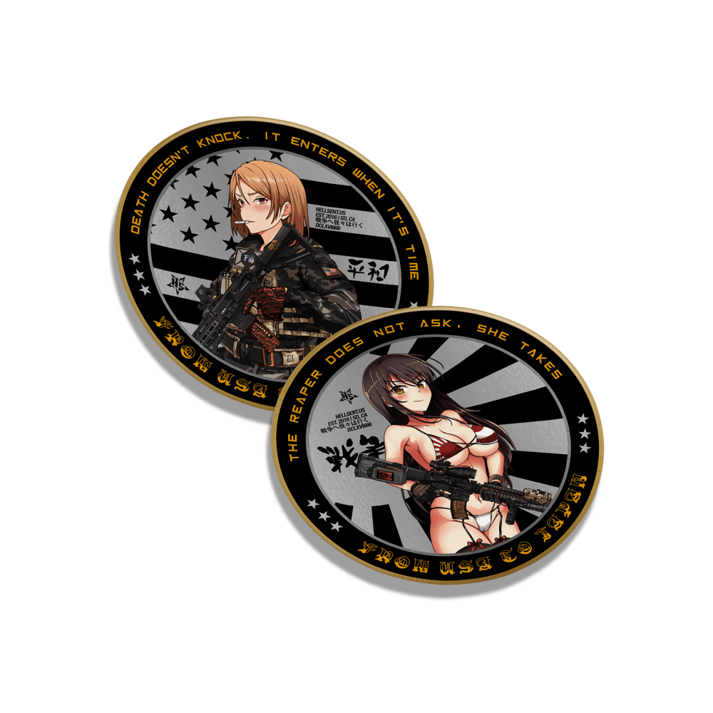 Image of Hellsent Challenge Coin V2