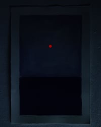 Image 4 of Tu Sei Qui, Qui Rojo - Original cyanotype | PICA