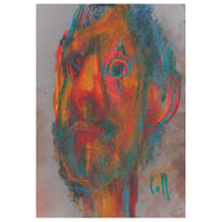 Image 1 of Optics - Sketchbook Drawing in Soft Pastels on Paper 