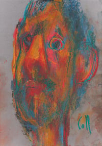 Image 2 of Optics - Sketchbook Drawing in Soft Pastels on Paper 