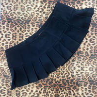 Image 1 of SEXXXY pleated low rise mini ˚₊‧꒰ა ☆ ໒꒱ ‧₊˚