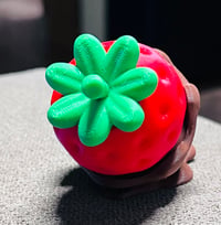 Image 4 of 3D Printed Strawberry Chocolate Clicker /Fidget Toy | Sweet Treat Desk Toy | Strawberry Lover Gift