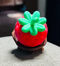 Image 1 of 3D Printed Strawberry Chocolate Clicker /Fidget Toy | Sweet Treat Desk Toy | Strawberry Lover Gift