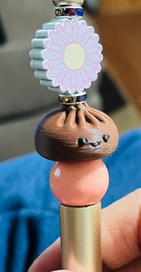 Image 4 of  Dumpling Focal Bead | Kawaii 3D Printed Pen Bead | Dumpling Bead for Pens, Keychains & Crafts