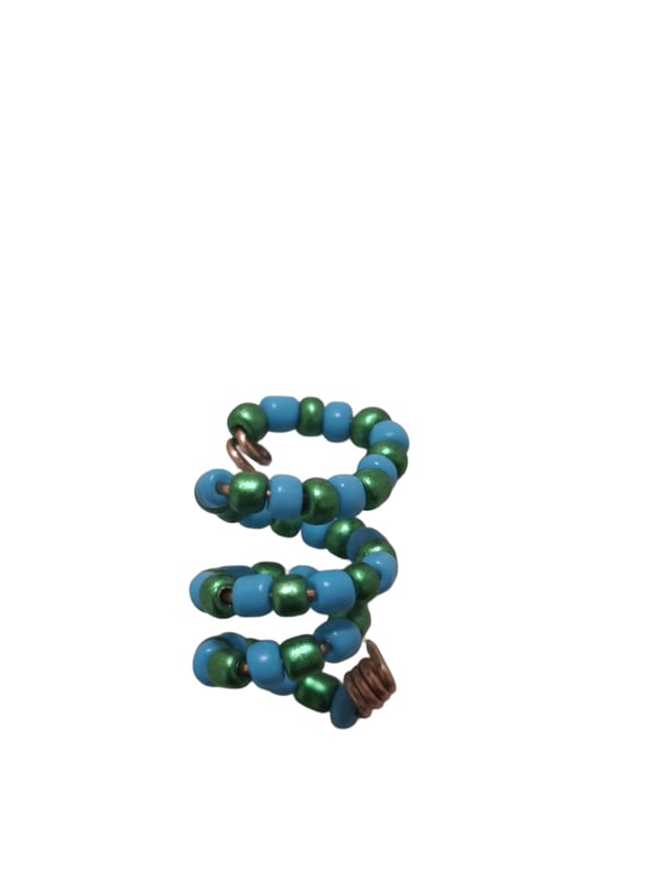 Image of Island swirl sprinkle loc wrap 