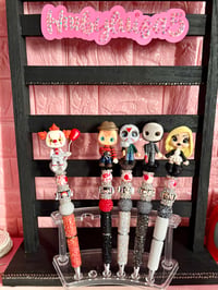 Horror Movie Character Handmade Beaded Pen Set