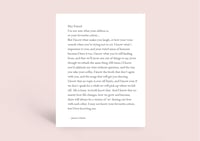 Hey Friend - the card for your besties
