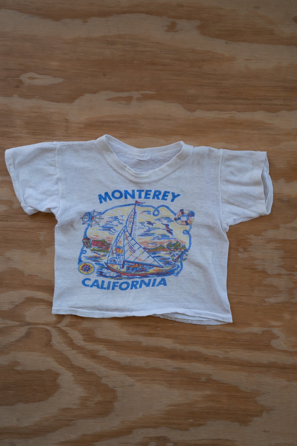 Image of Vintage Monterey California Single Stitch Kids T-Shirt