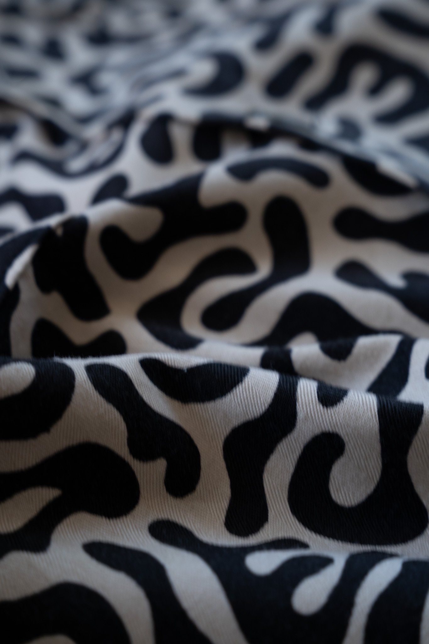 Image of Vintage South Korean Amoeba Camouflage Field Shirt