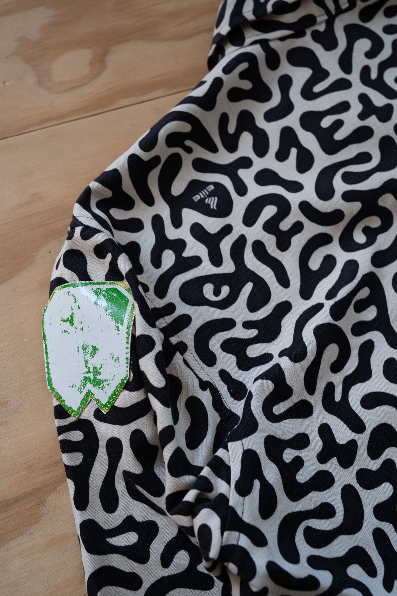 Image of Vintage South Korean Amoeba Camouflage Field Shirt