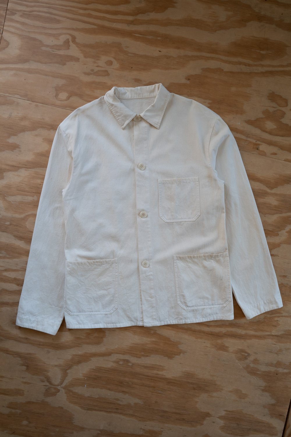 Image of (SAMPLE) Scarf Brothers Tea-Dyed Antique Chore Jacket