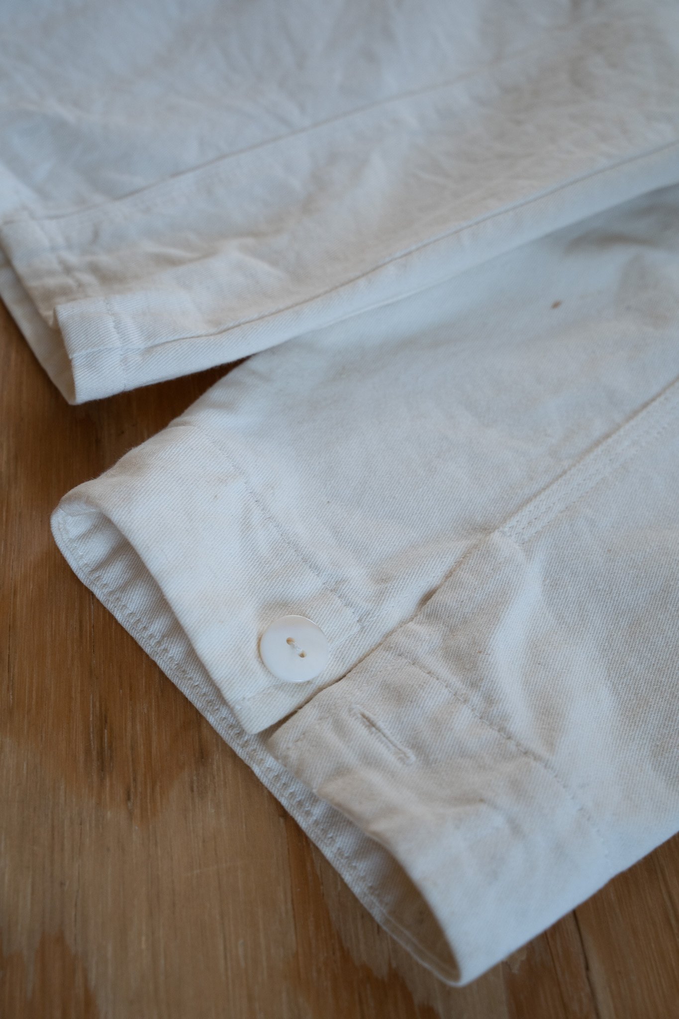 Image of (SAMPLE) Scarf Brothers Tea-Dyed Antique Chore Jacket