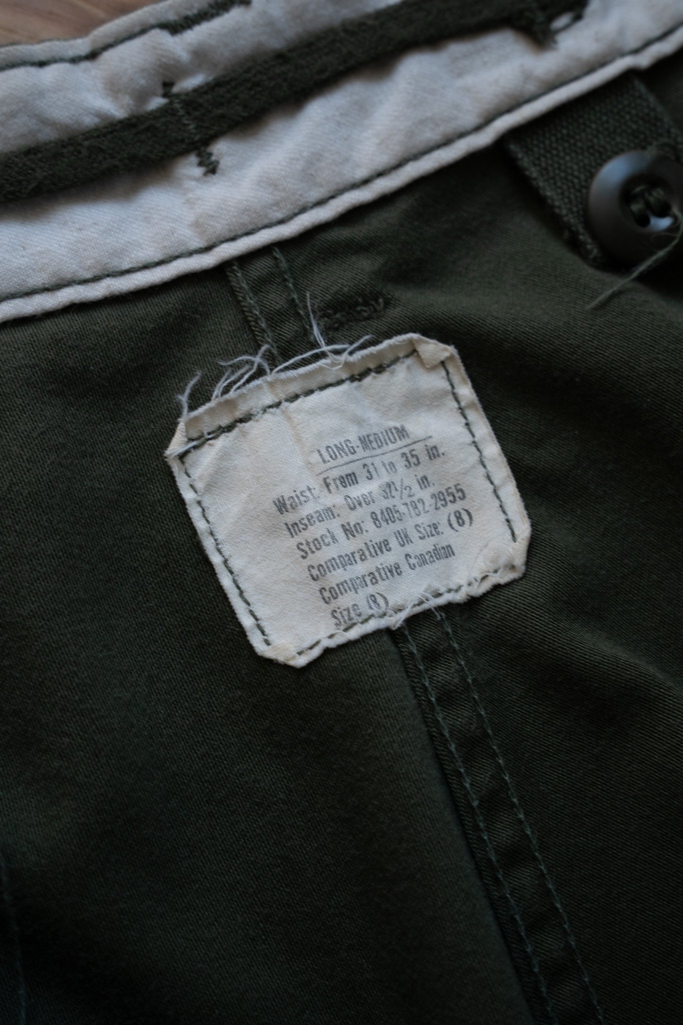 Image of Vintage U.S. Army M-1951 Field Trousers