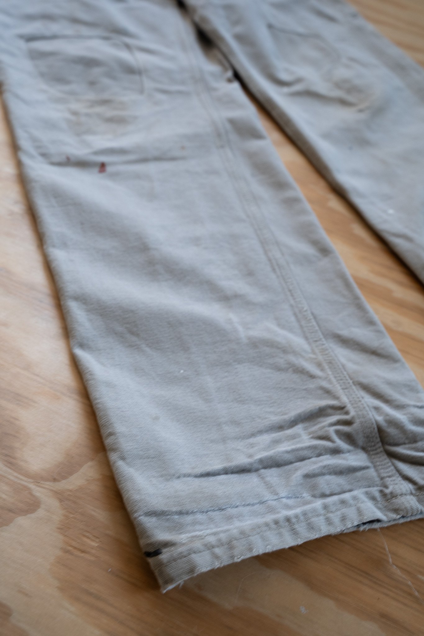 Image of (Sample) Vintage Repaired Painter's Duck Canvas Carpenter Pants