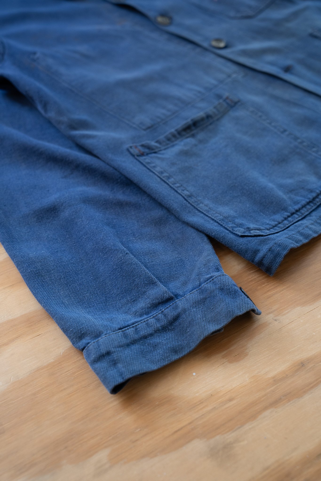 Image of Vintage French Indigo Chore Jacket | Bleu de Travail
