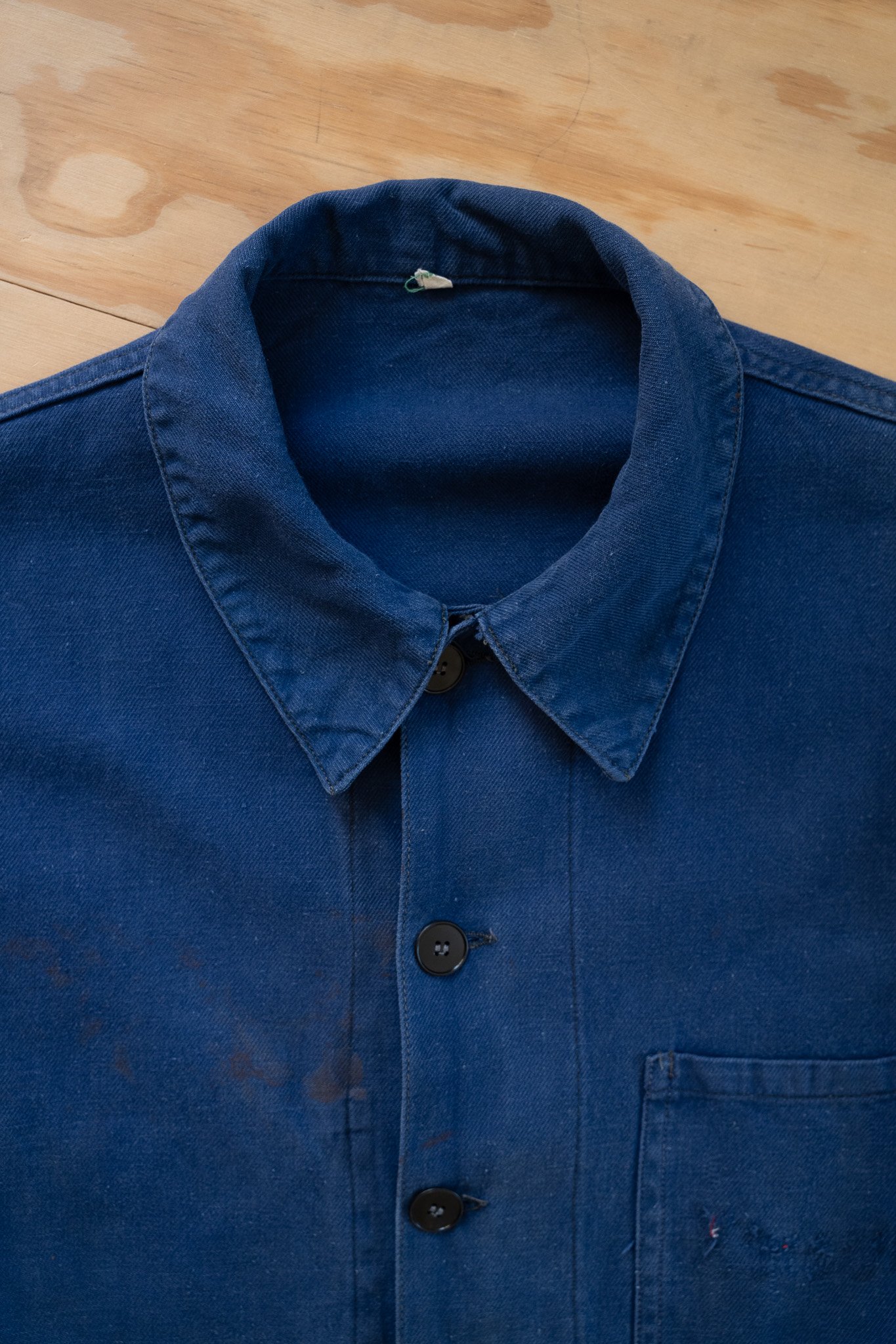 Image of Vintage French Indigo Chore Jacket | Bleu de Travail