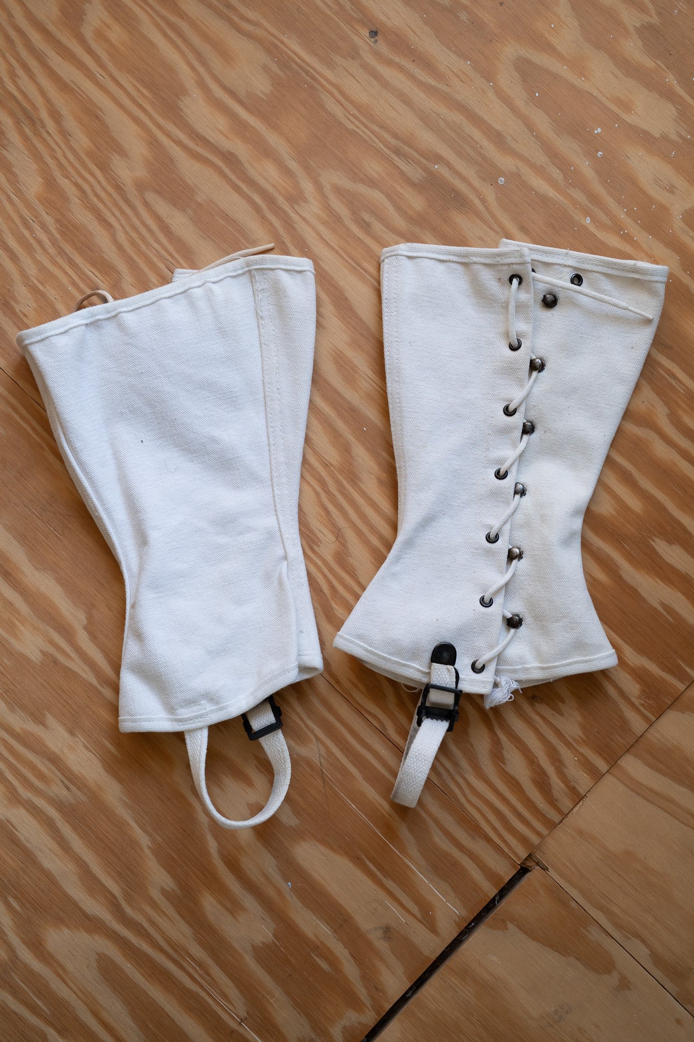 Image of Vintage Military Canvas Gaiters