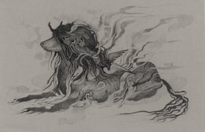 "Wacholder" // Original Drawing. 