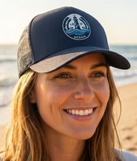 Image 3 of Casquette Trucker "LR17Ocean"