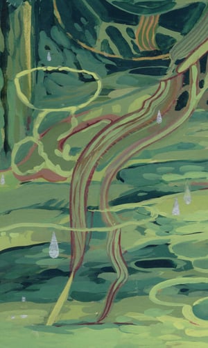 "(Duck Noise)" // Original Painting. 