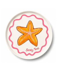 Sandy Toes Plate