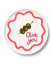 Olive You Plate