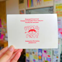 Image 2 of Taking it Slow Together - Risograph Greeting Card