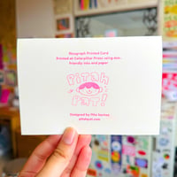 Image 2 of Beautiful Shining Star - Risograph Greeting Card
