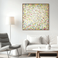Image 10 of 'The promise of a Vernal Sun' - 122x122cm