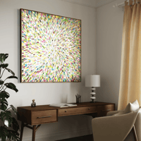 Image 11 of 'The promise of a Vernal Sun' - 122x122cm